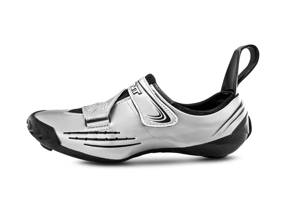 Bont Cycling Men's Sub-9 Triathlon Shoes - Size 39, Silver/Black