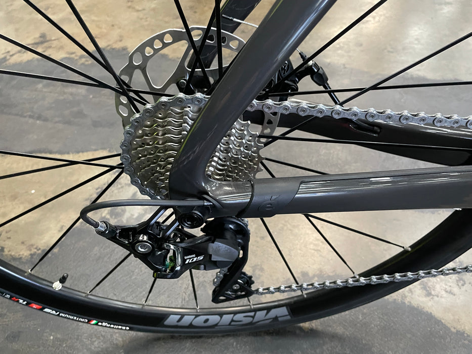 Cervelo P-Series Shimano 105 11 Speed w/ Vision Team TC 30 TLR Wheels