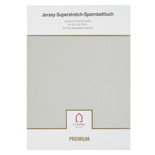Living Dreams Premium-Spannbetttuch Elasthan