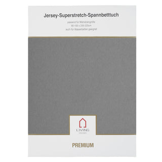 Living Dreams Premium-Spannbetttuch Elasthan