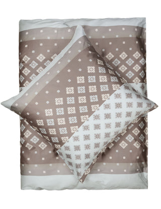 Living Dreams Mako-Satin Bettwäsche Krawattenmuster