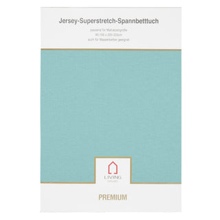 Living Dreams Premium Spannbetttuch Jersey 100x200cm