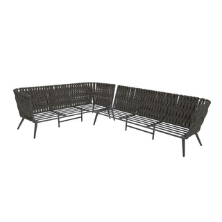 Doppler Expert Lounge-Ecke Riva Grau