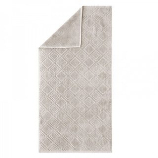 Framsohn Frottiertuch Mosaik Relief Oxford Tan