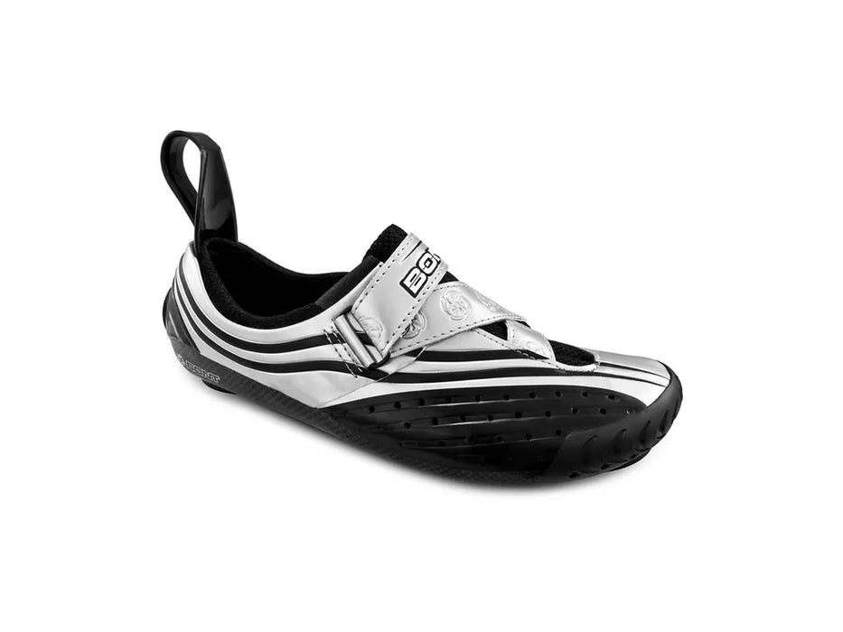 Bont Cycling Men's Sub-9 Triathlon Shoes - Size 39, Silver/Black