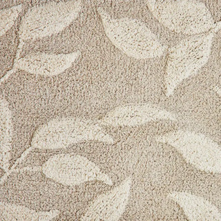 Zeo Living Badteppich Blätter Natur 50x80cm