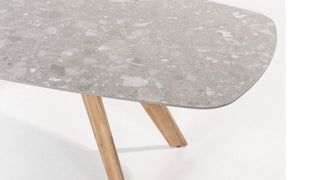 4Seasons Tisch Montana Teak/Terazzo 240x103cm