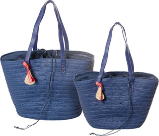 Witzgall Strohtasche 4135 blau