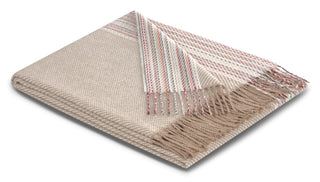 Biederlack Plaid Essence natural 140x190