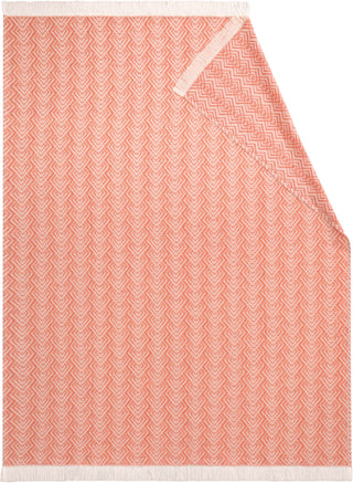 Biederlack Plaid Cameo Coral 130x180