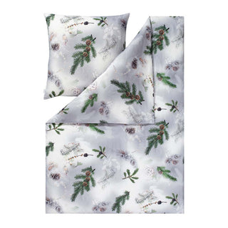 Estella Kuschelflanell Bettwäsche Tannenzweige Pine Twigs