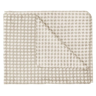 Living Dreams Jacquard Wohndecke Karo Beige 150x200cm