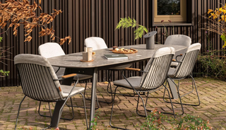 4Seasons Dining-Stuhl Veneto anthrazit