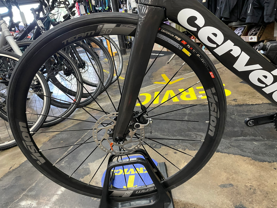 Cervelo P-Series Shimano 105 11 Speed w/ Vision Team TC 30 TLR Wheels