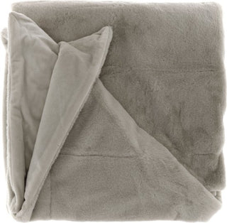 Unique Living Decke Klaas 150x200cm Webpelz Taupe