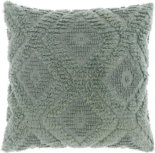 Unique Living Fransenkissen Nadira 45x45cm surf blue