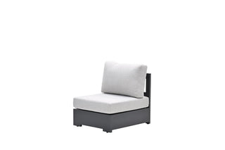 Garden Impressions Lounge-Set Savona 5tlg. carbon black/valley sand/teak look
