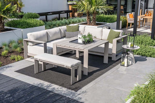 Garden Impressions  Eck-Lounge Levanto 5tlg. taupe/valley sand