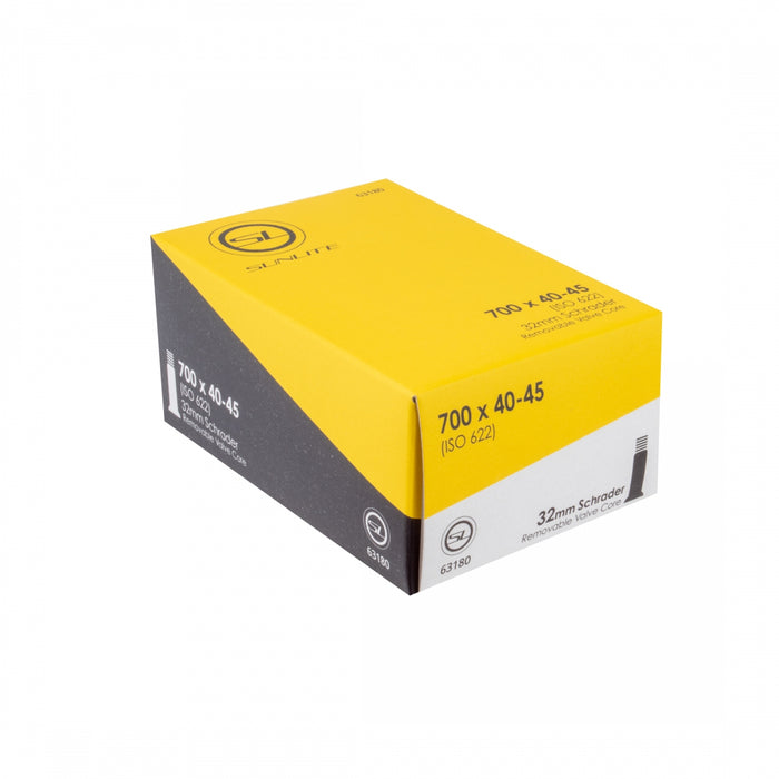 Sunlite Standard Schrader Valve Inner Tube - 32mm Valve Stem