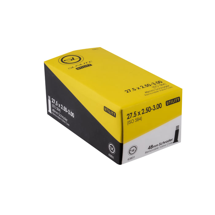 Sunlite Utili_T Standard Schrader Valve Inner Tube - 48mm Valve Stem