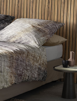 Irisette Bettwäsche Feinbiber Weihnachten Grau Beige 