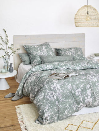 Irisette Bettwäsche Flausch-Cotton Zobel 8558-30 salbei