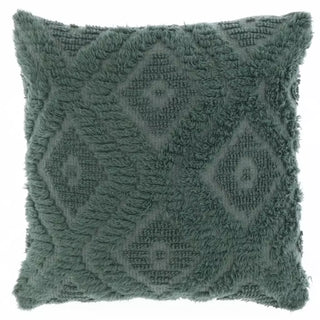 Unique Living Fransenkissen Nadira 45x45cm Laurel green