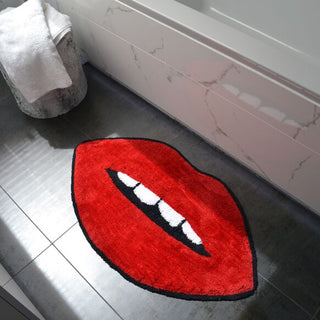 Zeo Living Badteppich Lippe 50x90cm