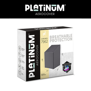 Platinum Abdeckung Gartenstühle 67x67xH80/110cm anthrazit