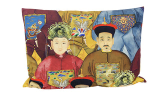 Steen Design Kissenhülle Chinesisches Muster 50x70cm