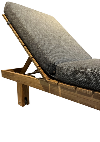 Zeo Living Gartenliege Teakholz