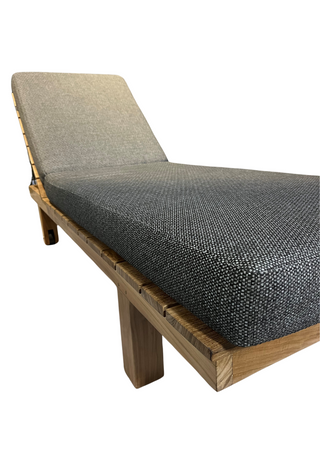 Zeo Living Gartenliege Teakholz