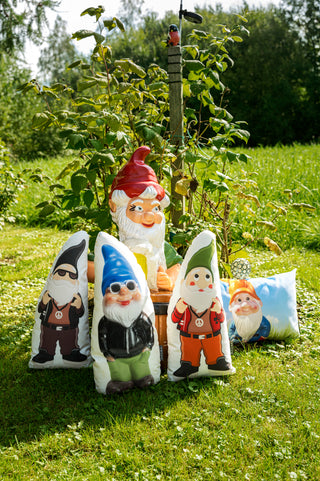 Magma Kissen Gartenzwerge 45x20cm