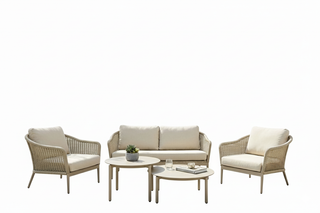 DeVries Lounge-Set Lanzarote Rope ivory