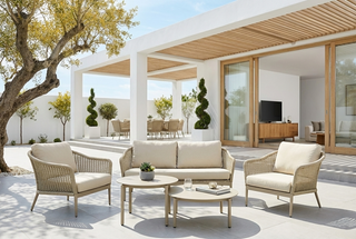 DeVries Lounge-Set Lanzarote Rope ivory