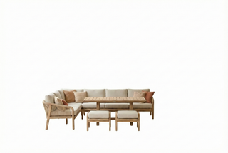 Garden Impressions Dining-Lounge Santos 5tlg. links sahara sand