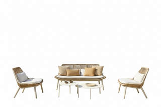 Zeo Living Lounge-Set "Como" beige