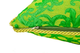Steen Design Kissenhülle Ornamente Grün quadratisch