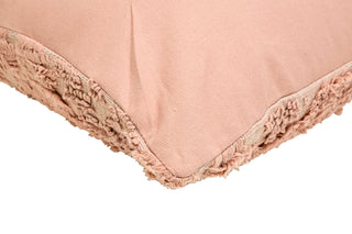 Unique Living Fransenkissen Nadira 45x45cm Old pink