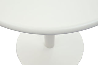 Zeo Living Bistrotisch Aluminium "Hall" 70cm ecru