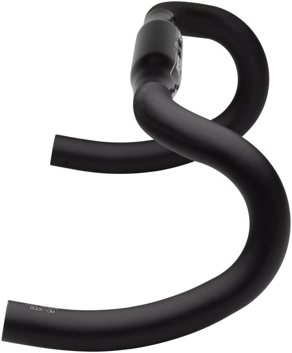 Full Speed Ahead Omega Compact Drop Handlebar - Aluminum, 31.8mm, Black