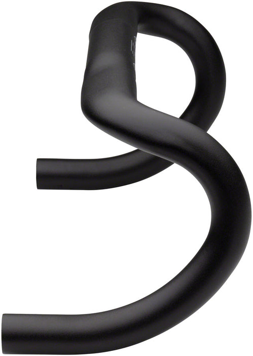 MSW Flat Top Shallow Drop Handlebar - Aluminum, 31.8mm, Black