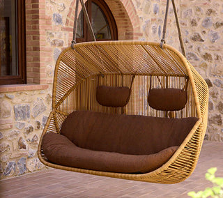 Cane-Line Hive 2-Sitzer Sofa Rope Taupe /Umber Brown