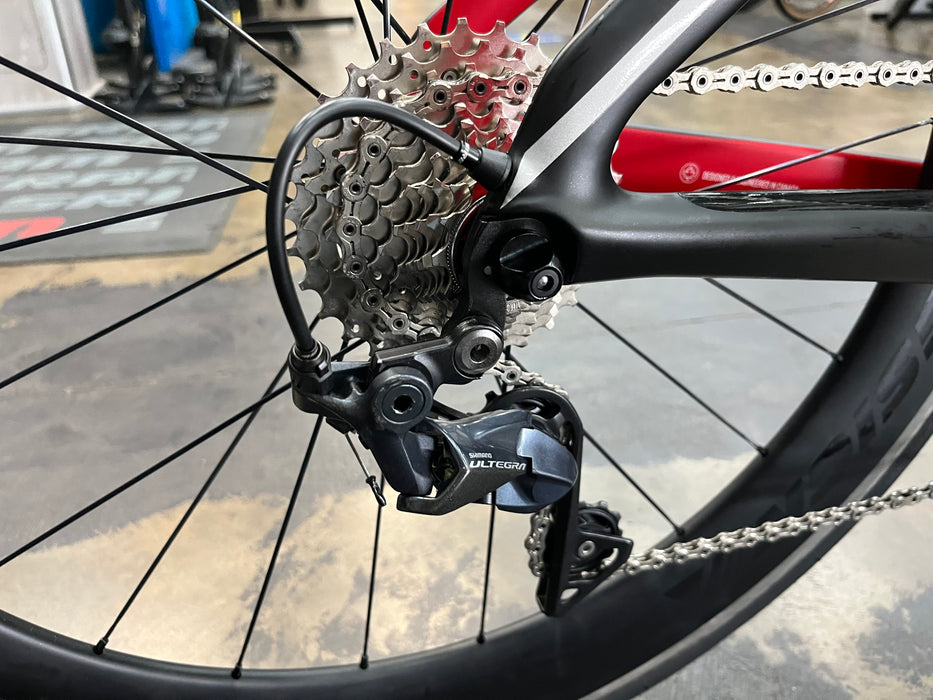 Argon 18 E-119 Tri+ Shimano Ultegra 11 Speed w/Profile Design 58/78 Wheels - Black
