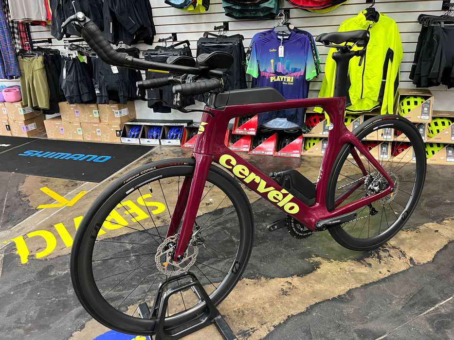 Cervelo P Series Shimano 105 11 Speed w/ Most Ultrafast 40 Carbon Wheels