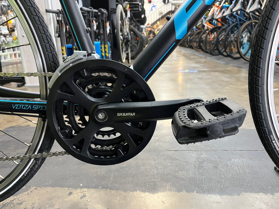 Felt Verza Speed 50 Shimano Tourney 7 Speed - Black/Blue DEMO