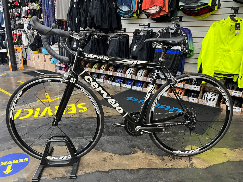 Cervelo R3 SL Shimano Dura Ace 10 Speed - Black/White USED