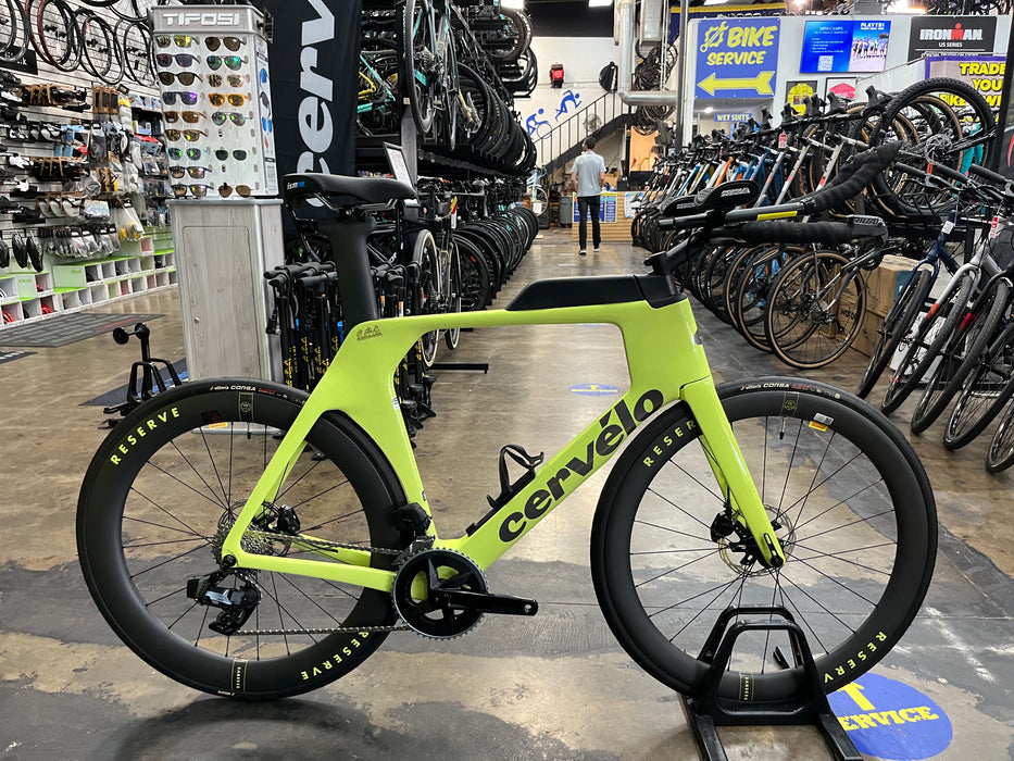 Cervelo P-Series SRAM Rival eTap AXS w/Reserve Wheels 52|63 - Paris Green