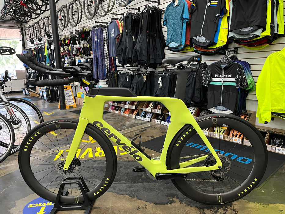 Cervelo P-Series SRAM Rival eTap AXS w/Reserve Wheels 52|63 - Paris Green