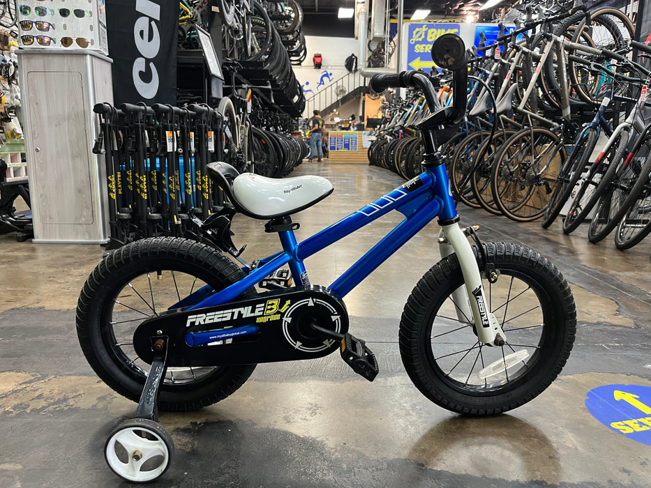 Royal Baby Global 14 Kid's Bike - Blue USED